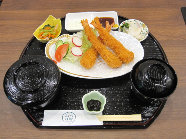 エビフライ定食(1,280円)