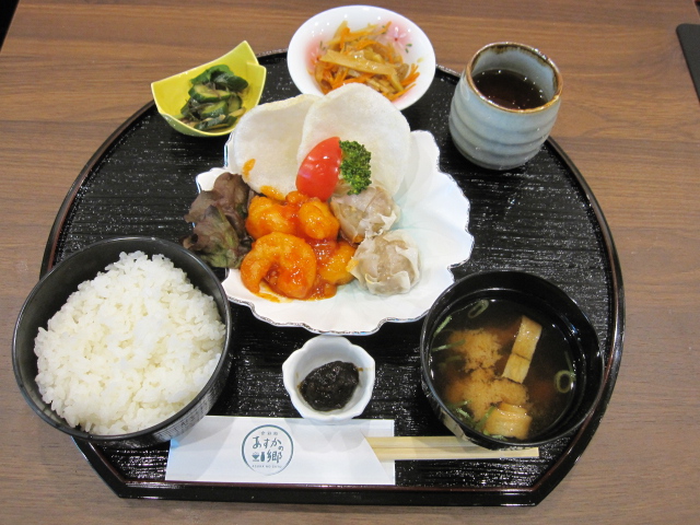 エビチリ定食(1,280円)